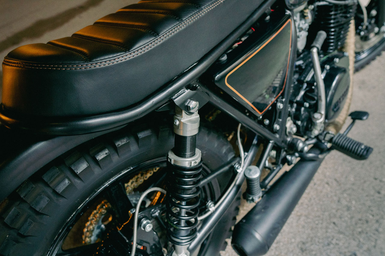 Yamaha XS 360 close up