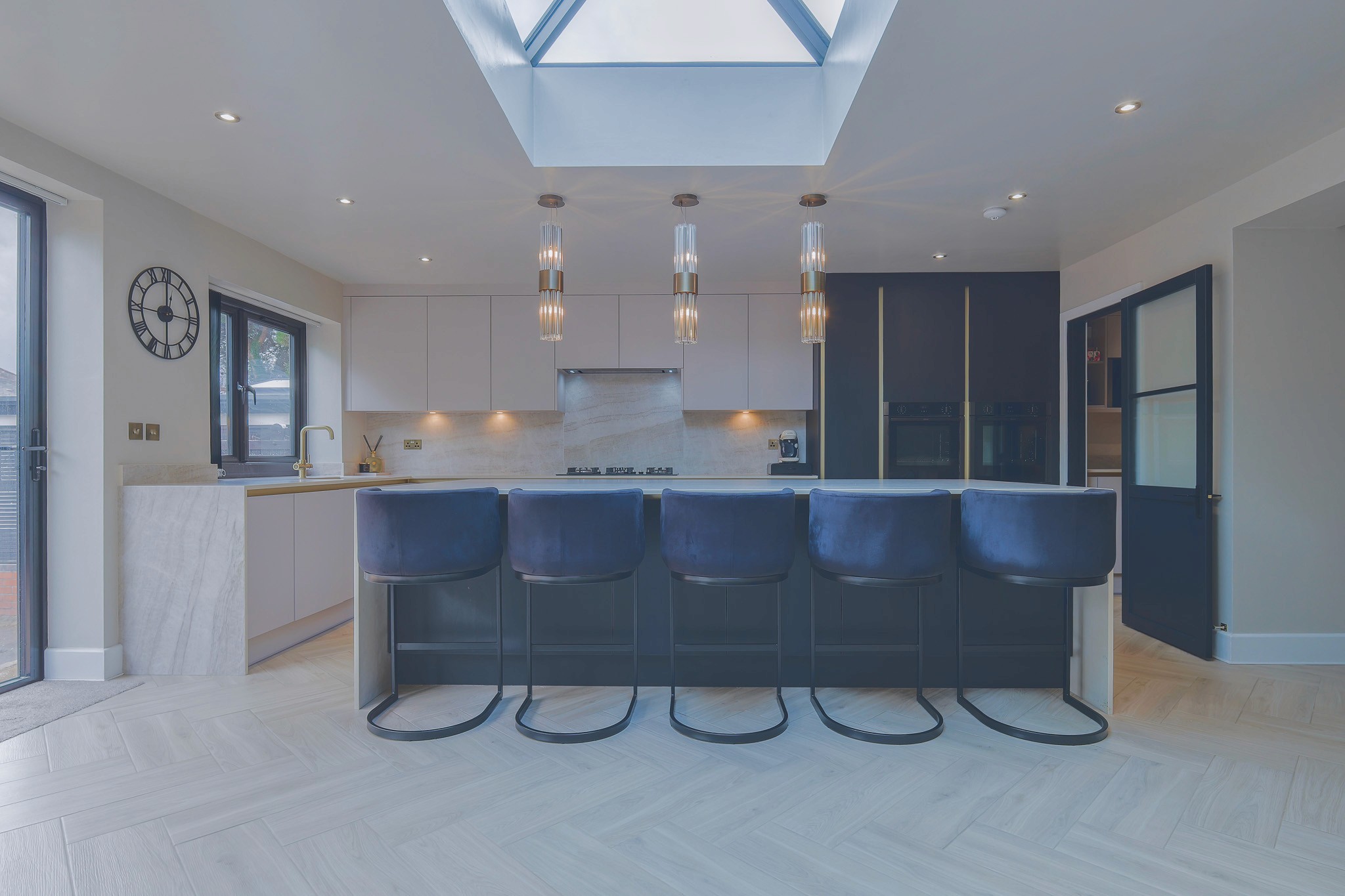 Project showcase image featuring a modern, refined interior.