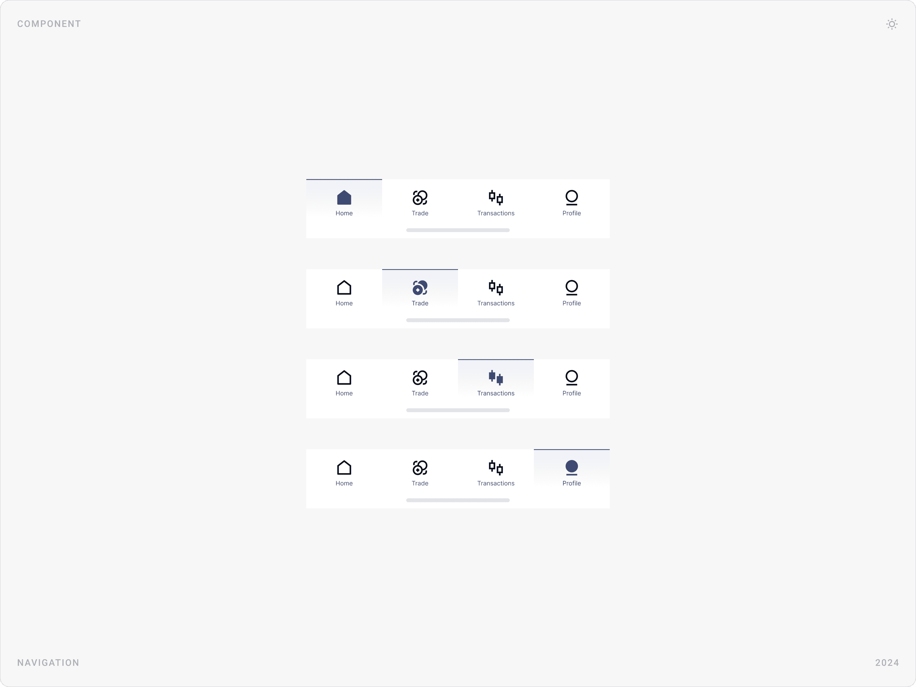 Modern Mobile Navigation State System Component Design