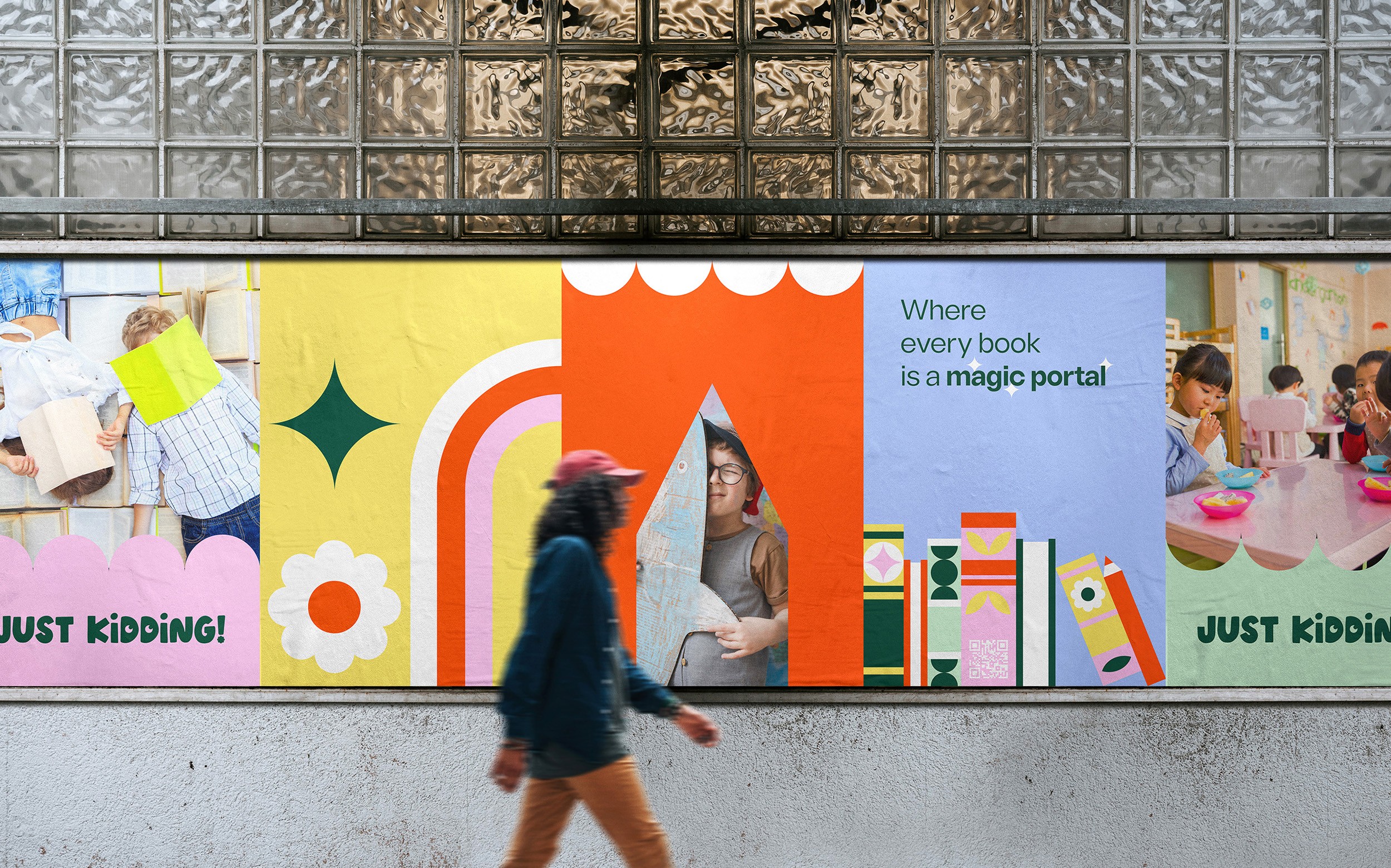 advertisment design colorful posters