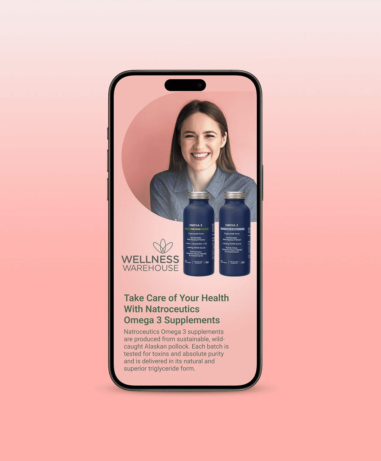 Wellness Warehouse Terranova Supplements digital campaign