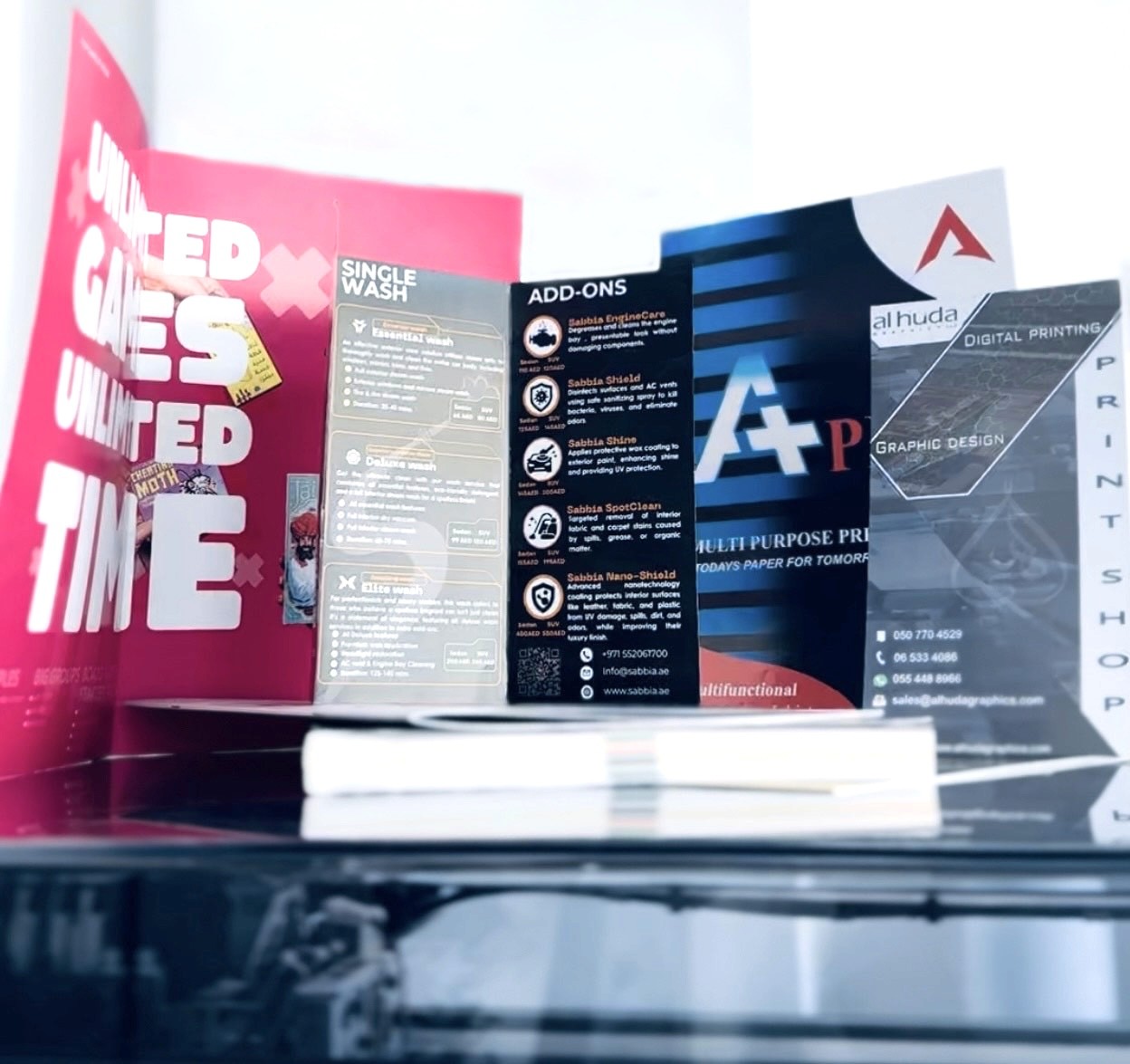 Pamphlets and Flyers dubai