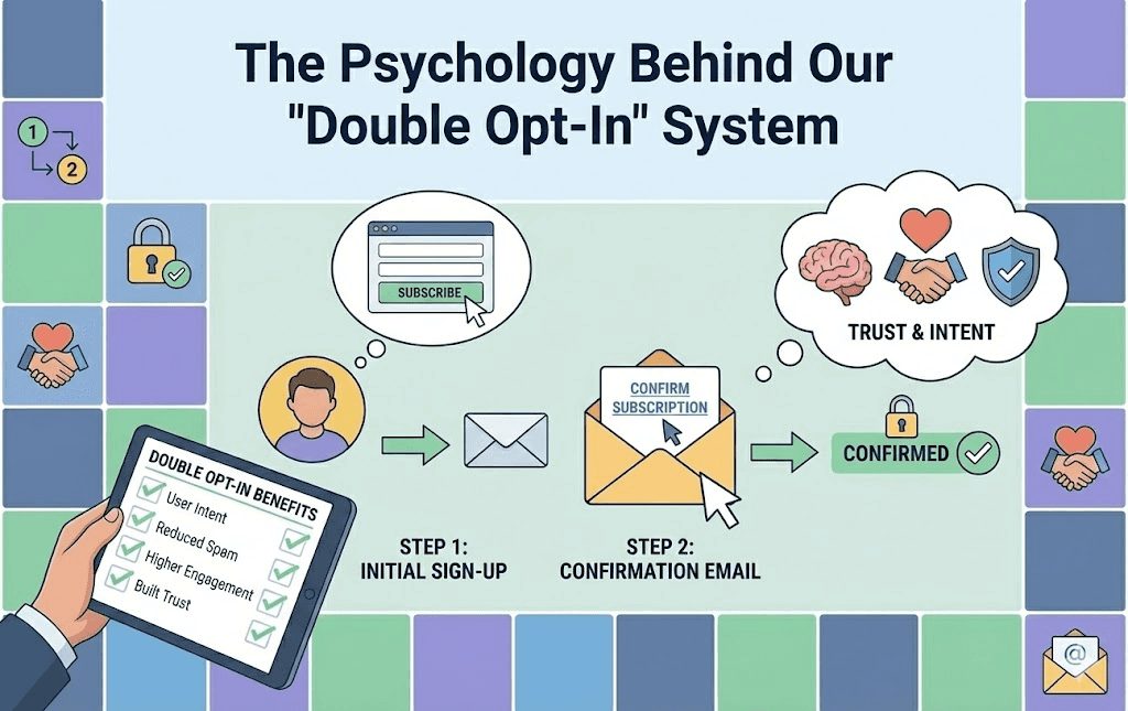 The Psychology Behind Our "Double Opt-In" System