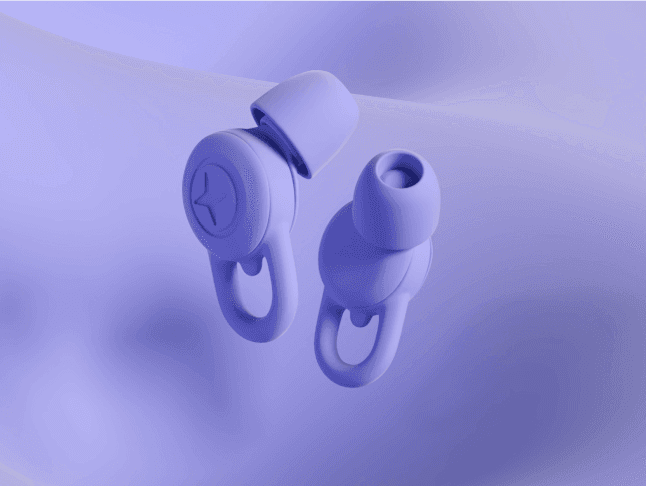 Softbliss reusable soft earplugs for sleep, travel, and noise reduction – comfortable silicone design