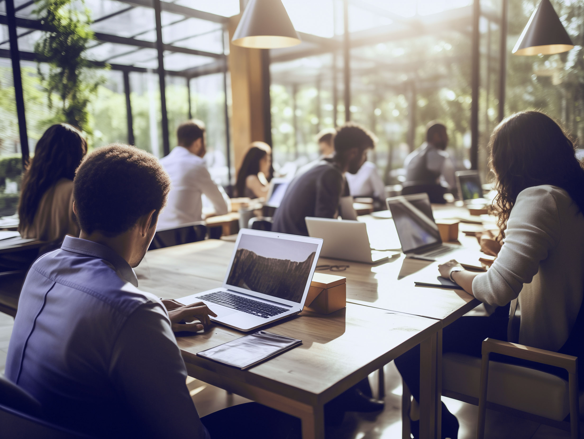 A grid of website sections