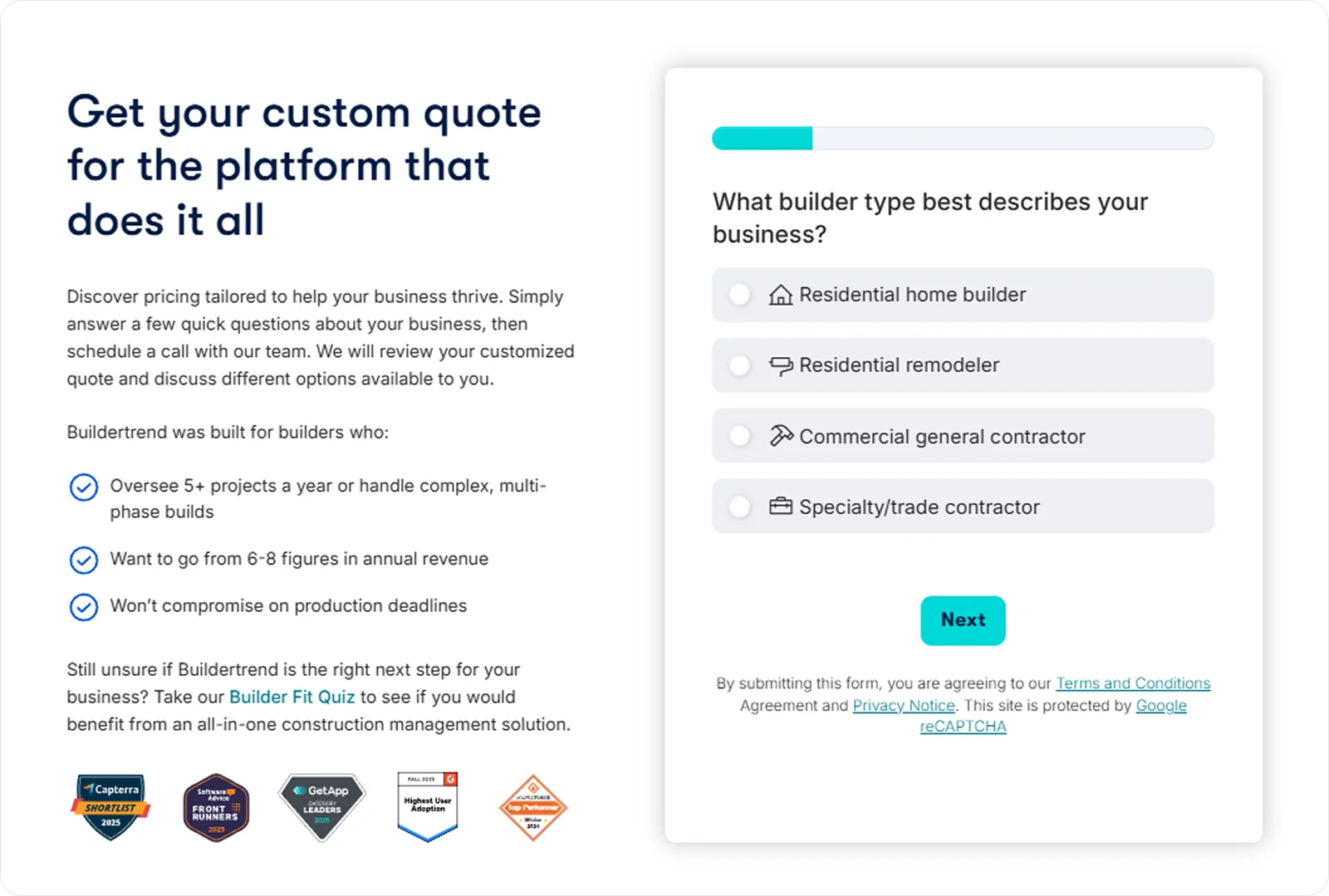 buildertrend-pricing