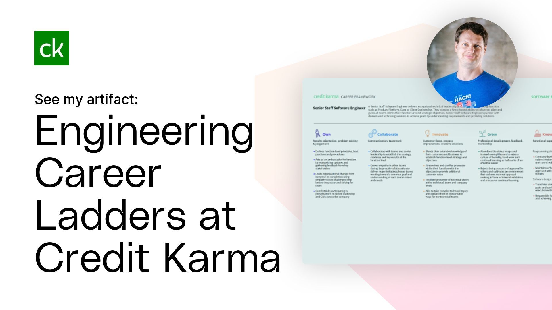 Engineering Career Ladders at Credit Karma Artifact