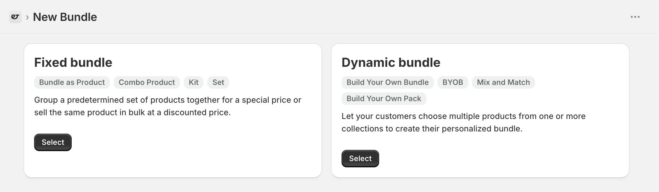 Choosing a fixed or dynamic bundle layout in Bundly