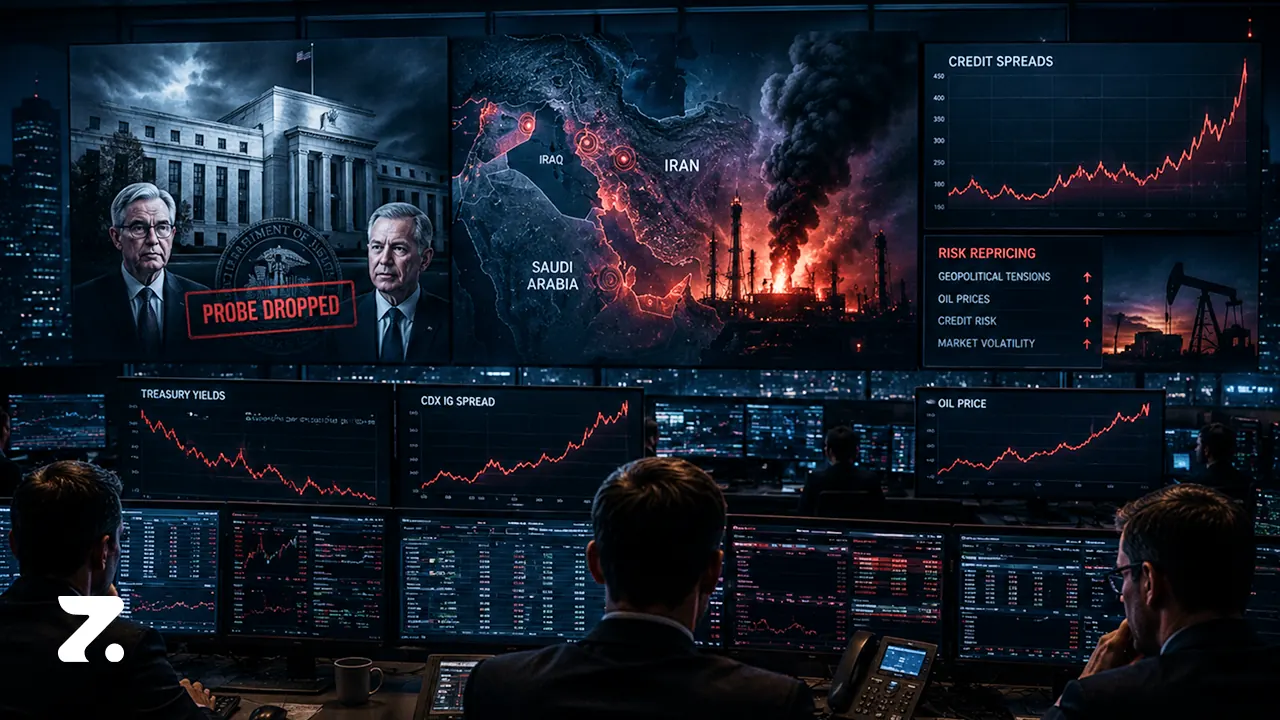 How DOJ Dropping the Powell Probe and Iran Tensions Reshape Credit Risk