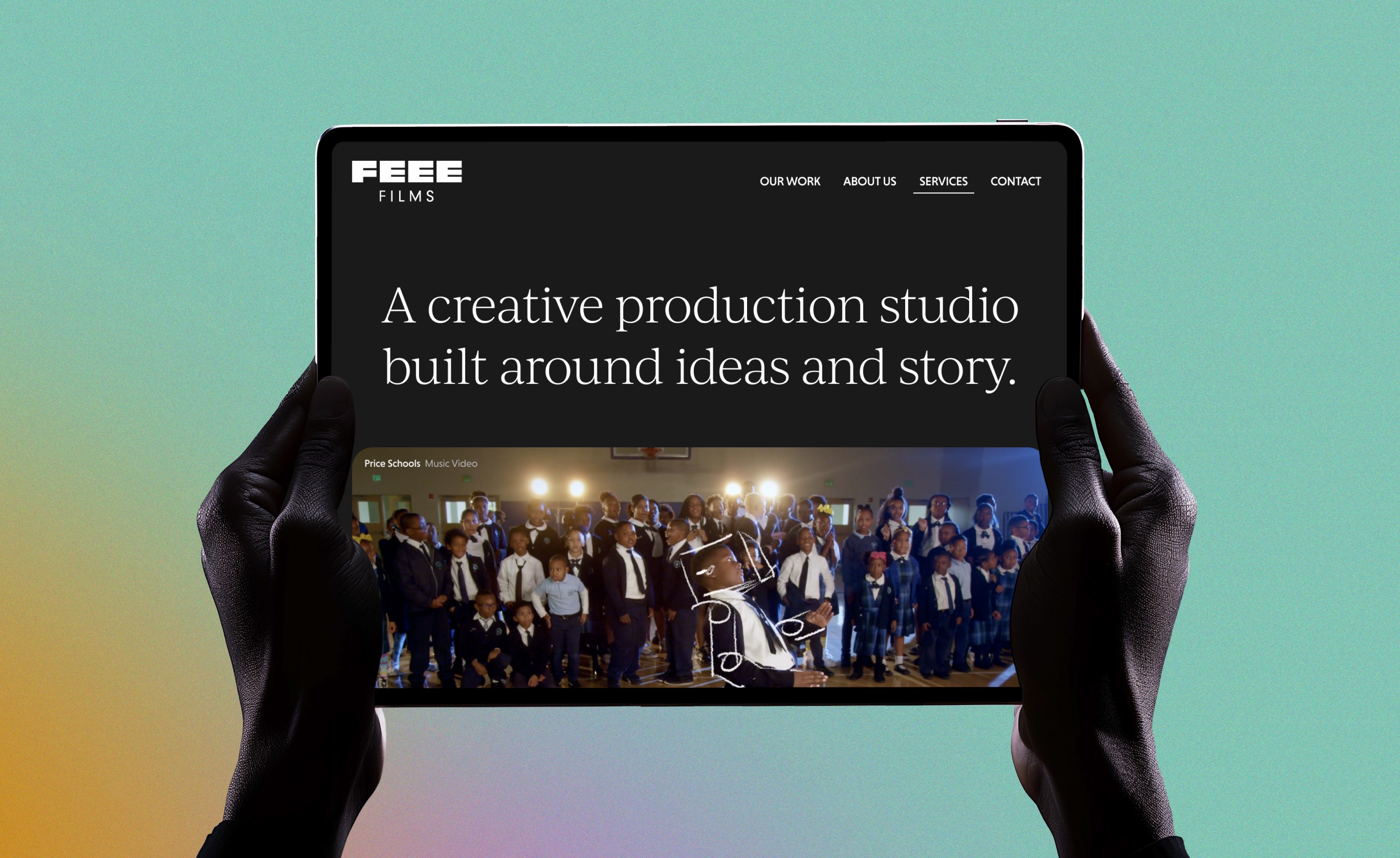 FEEE Films Website redesign