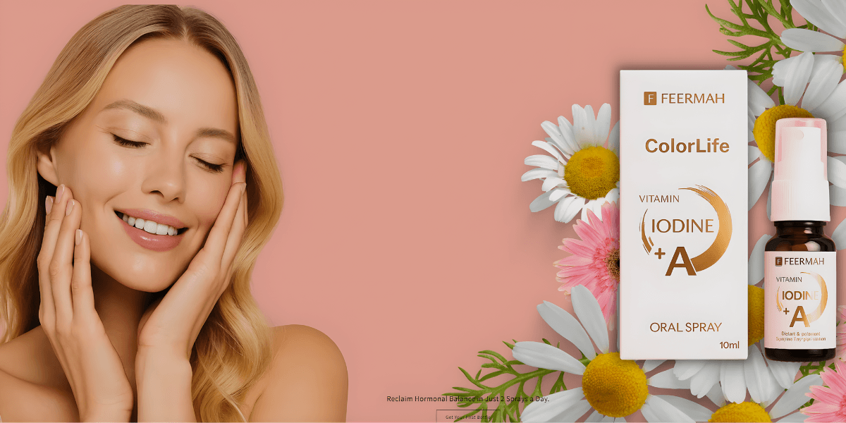 "ColorLife® Oral Spray for thyroid health, featuring Vitamin A and Iodine for better wellness."