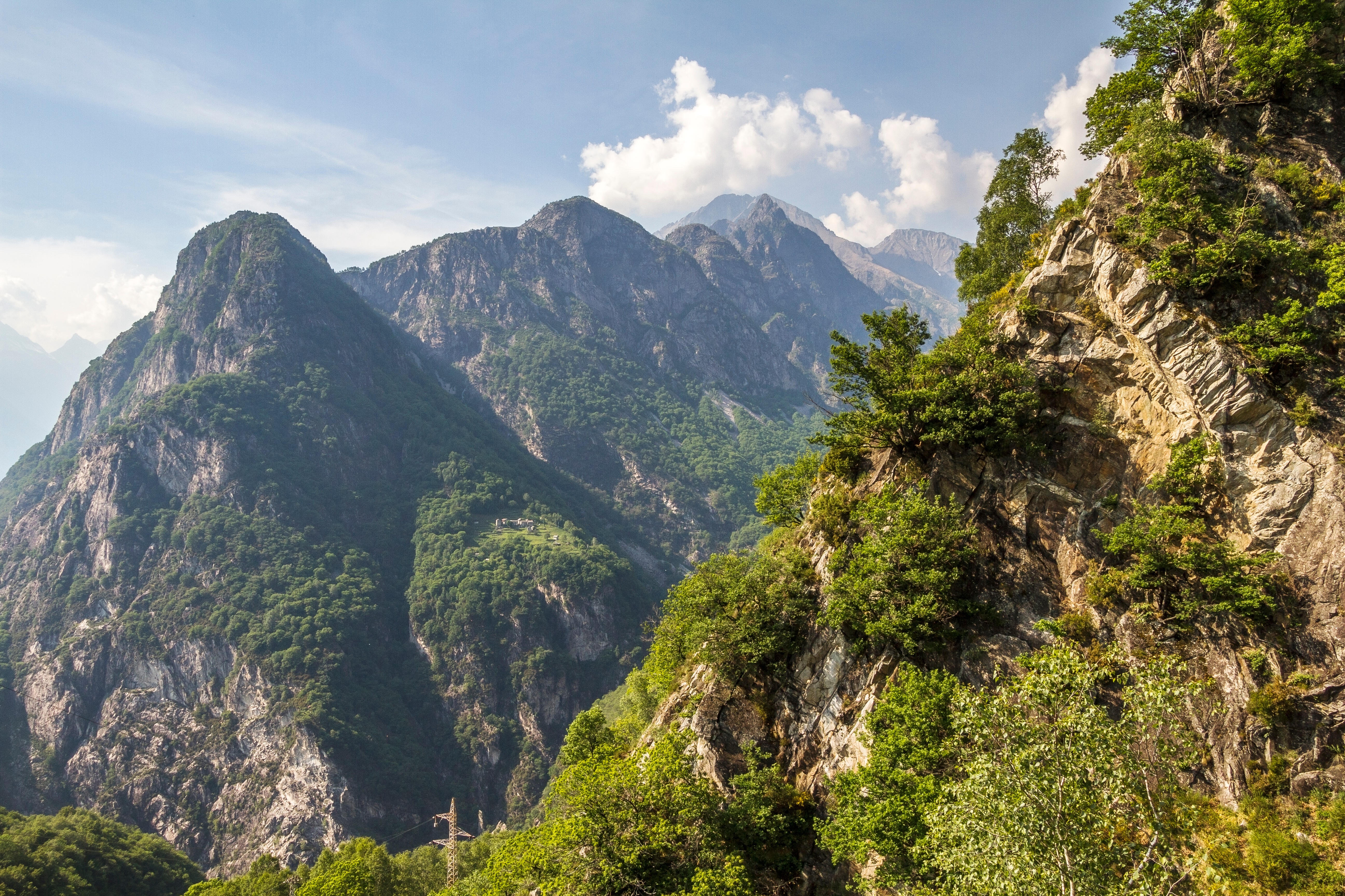 Vista dal sentiero del Tracciolino - Locanda Codera