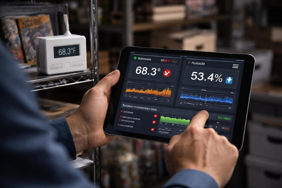 Wine Guardian monitoring features