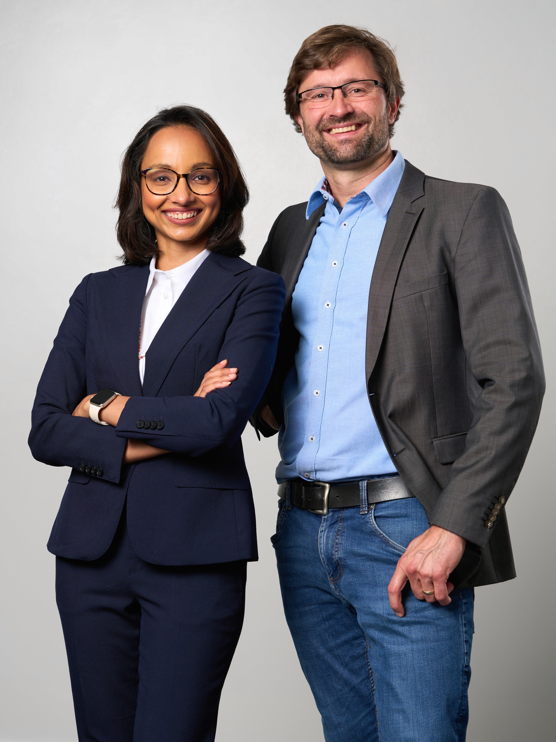 Dr. Rupini Deepa Sobottka as Director Dr. Julian Frede Managing Director