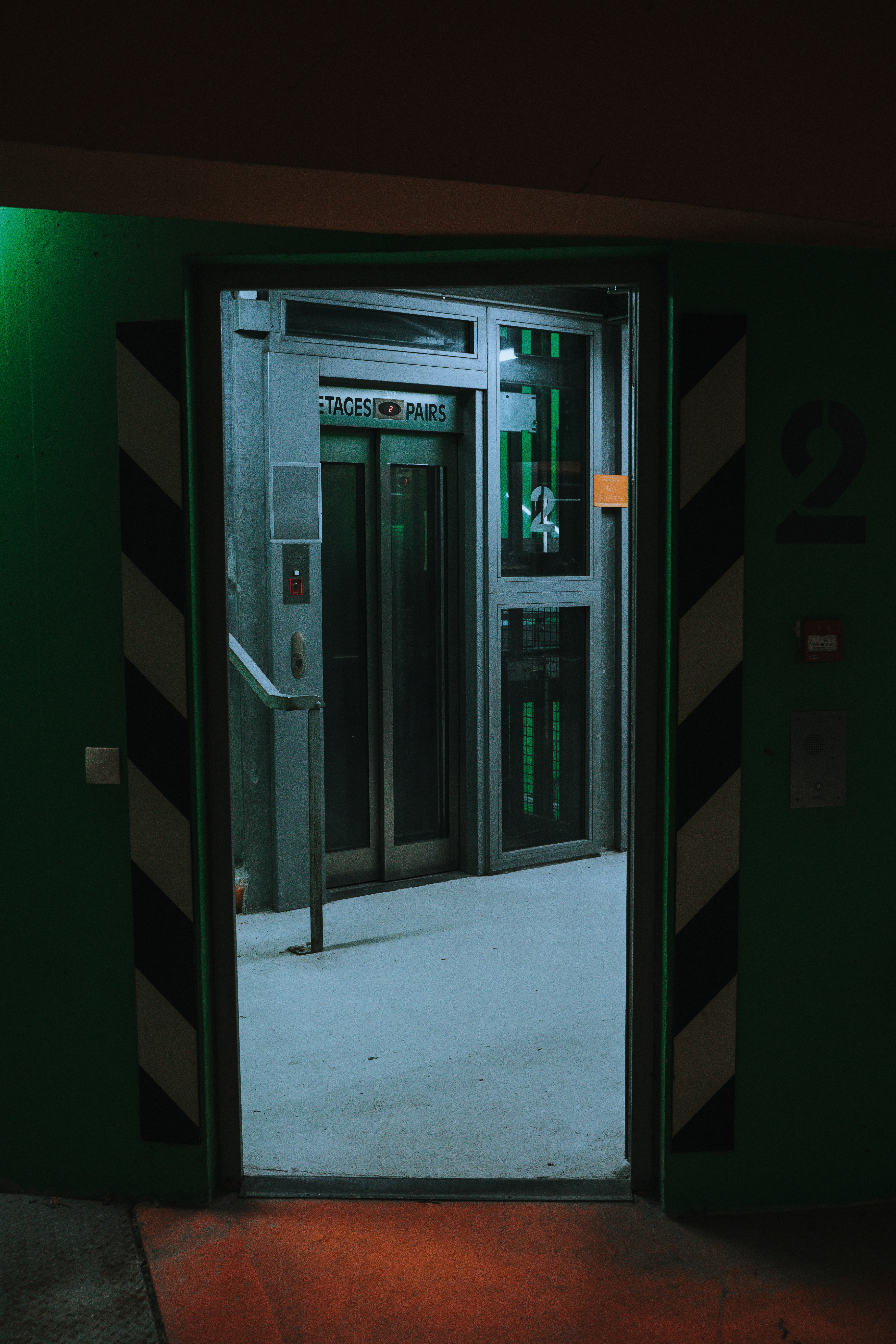black and brown wooden door