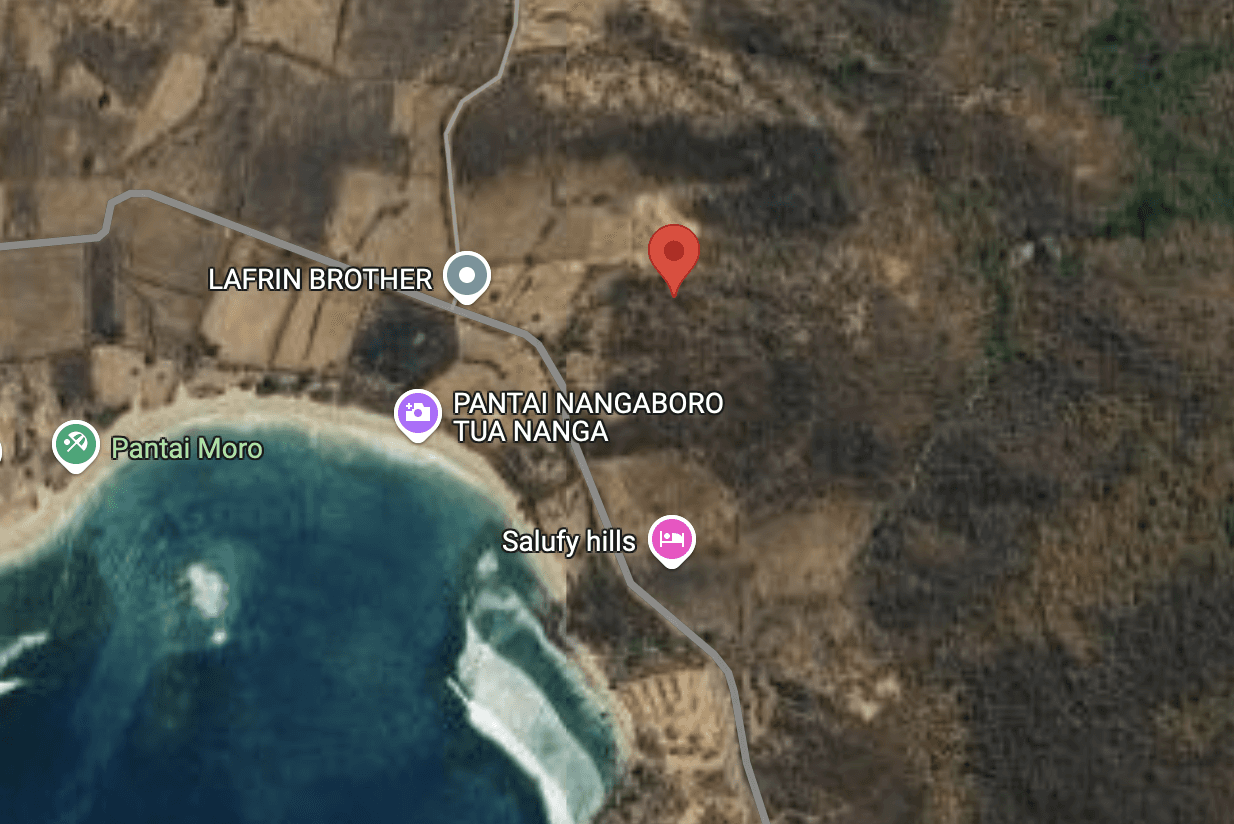Map of Location of Plot 04, Western Sumbawa