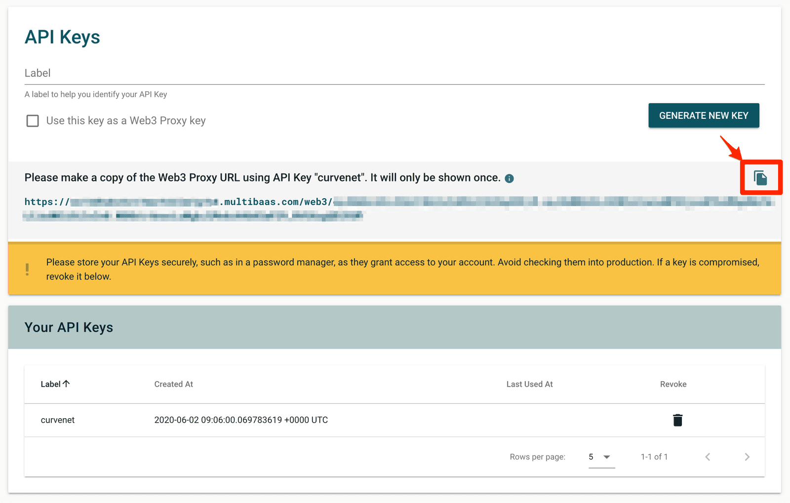 Curvegrid Test Network Step 4