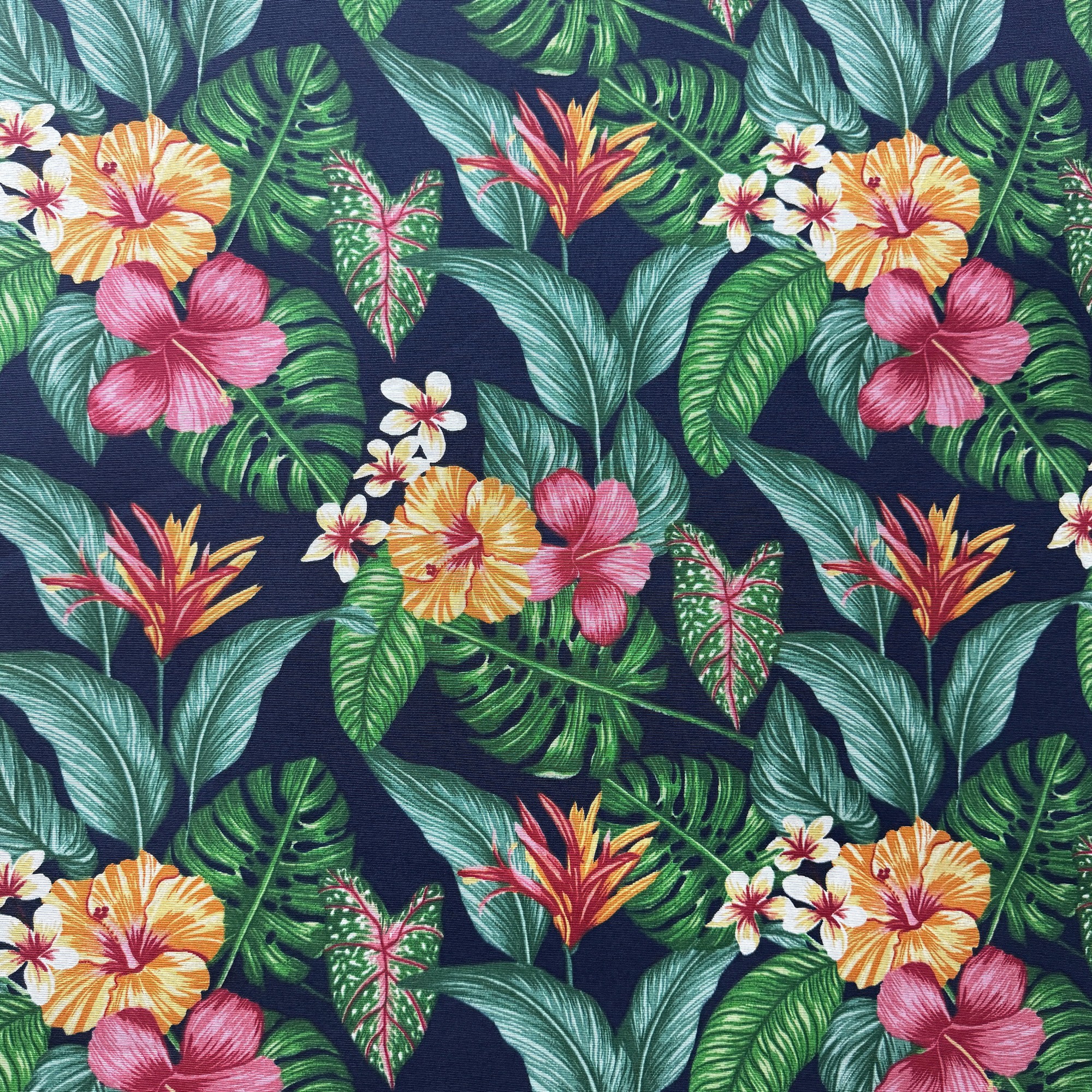 tecido acquablock hibisco