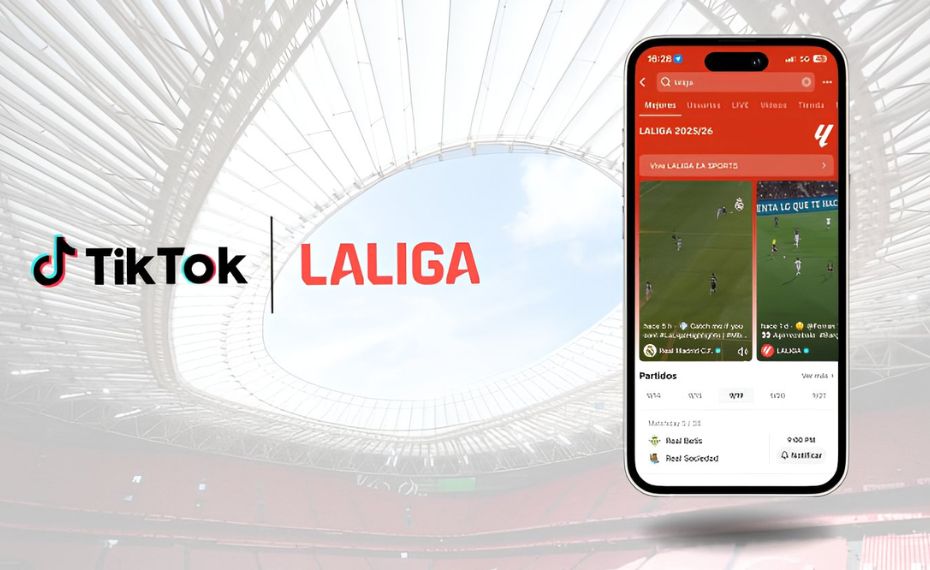TikTok e LALIGA ampliam parceria para engajar fãs no digital
