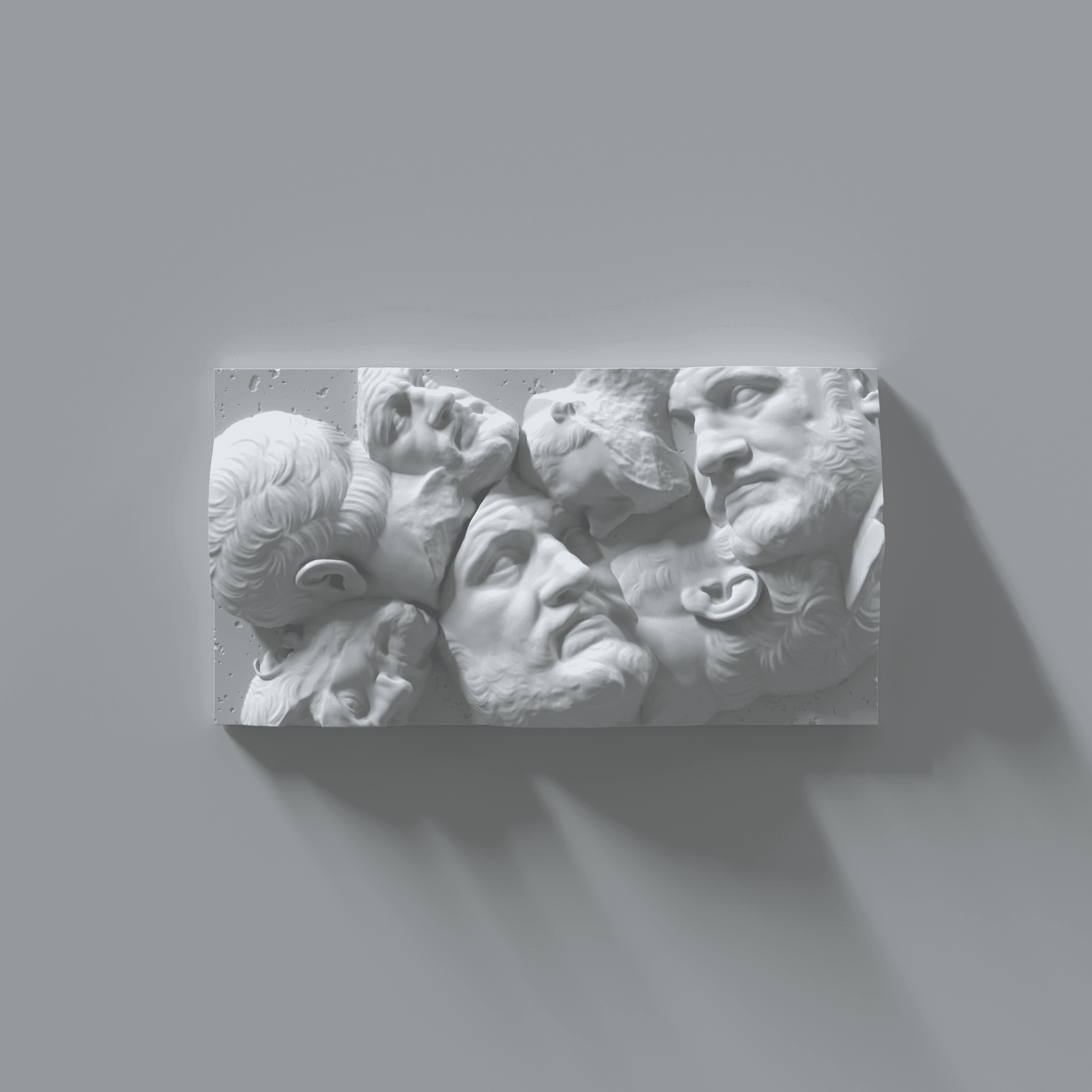 3D render of a sculpture 