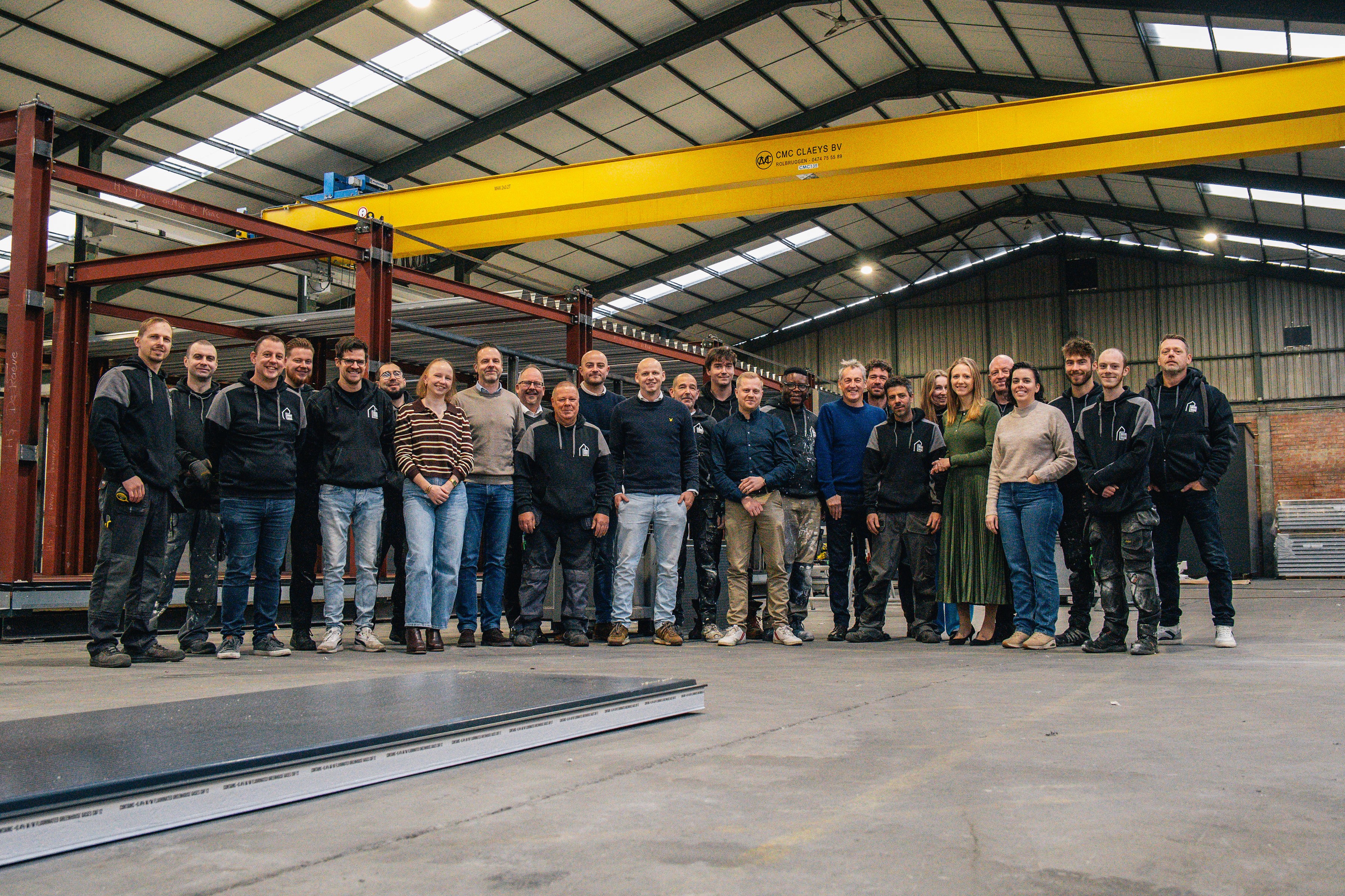 Hubley bouwteam foto