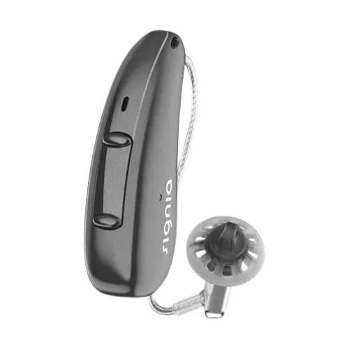 Découvrez l'aide auditive de pointe Signia Pure Charge&Go 7AX : qualité sonore supérieure, connectivité Bluetooth et grande autonomie. A retrouver chez Audio Pour Tous. 