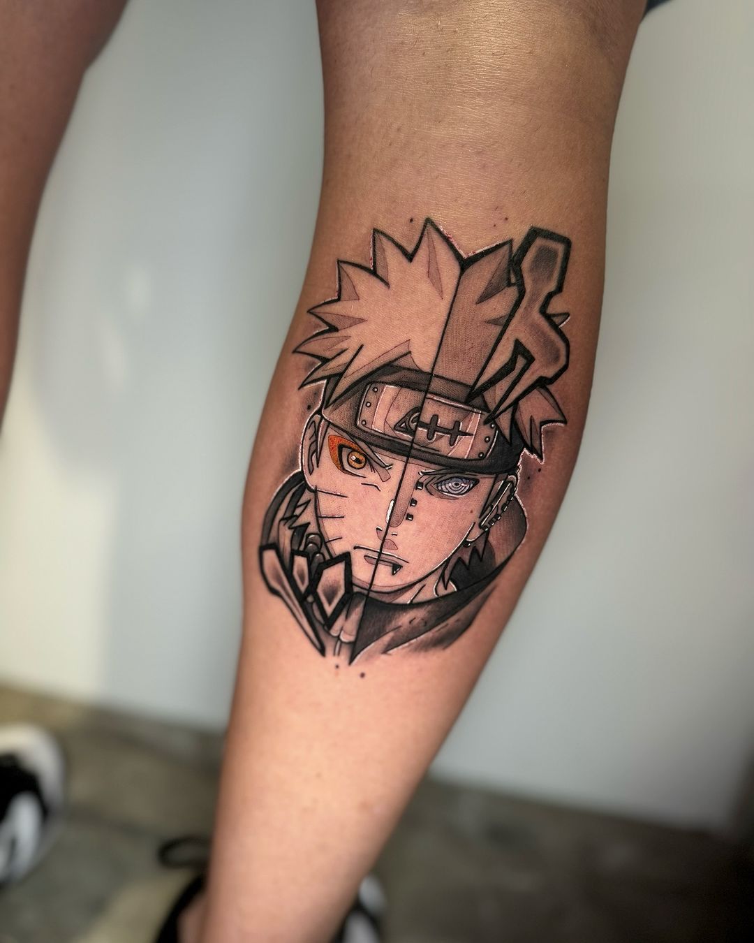 Naruto and pain tattoo