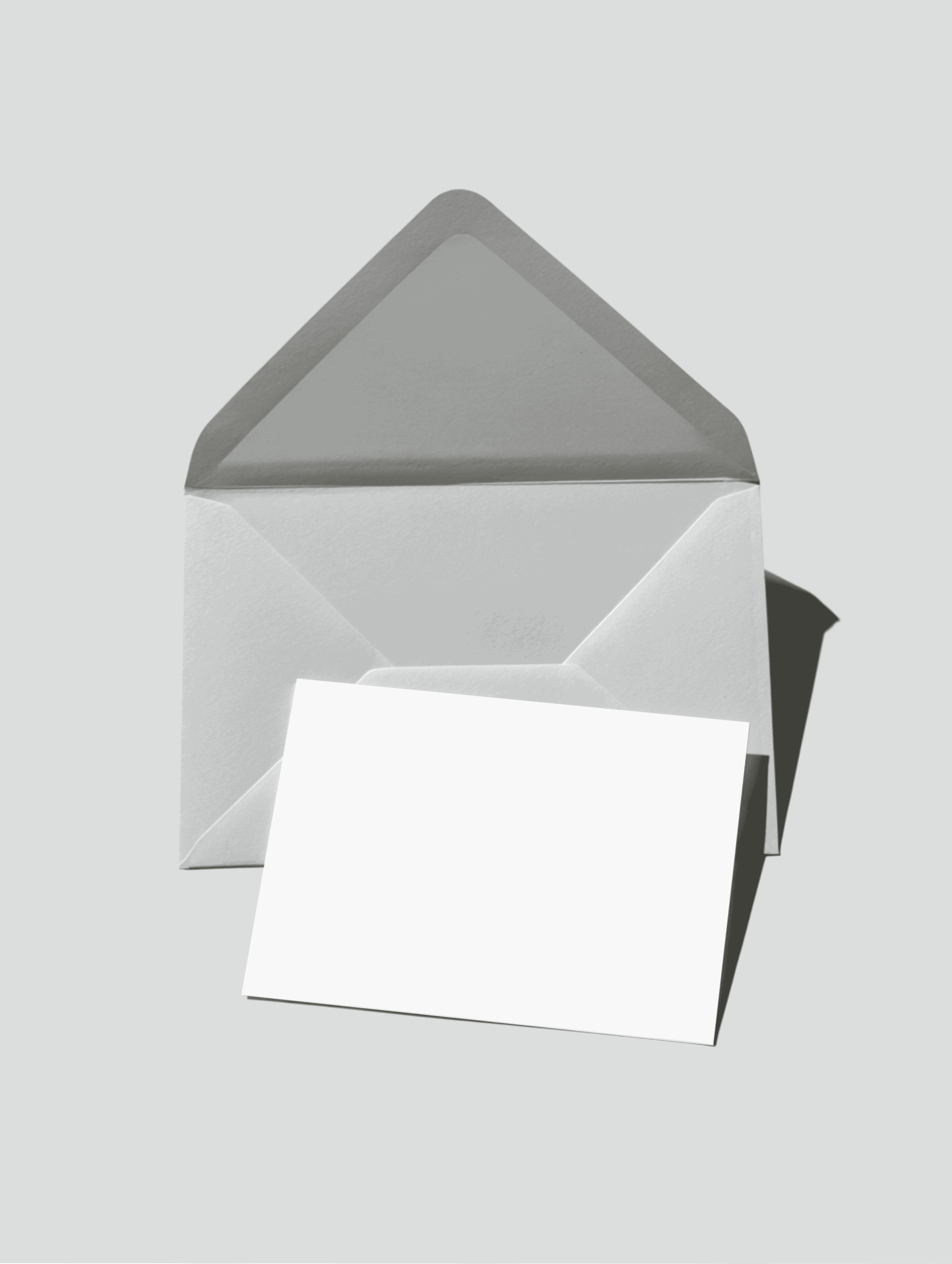 A modern stationery mockup featuring an envelope and matching card — perfect for presenting brand identity, logo, or packaging designs. Shot with soft shadows and natural tones, it reflects a professional editorial quality. The composition is balanced and minimal, allowing the printed elements to stand out with clarity and depth.