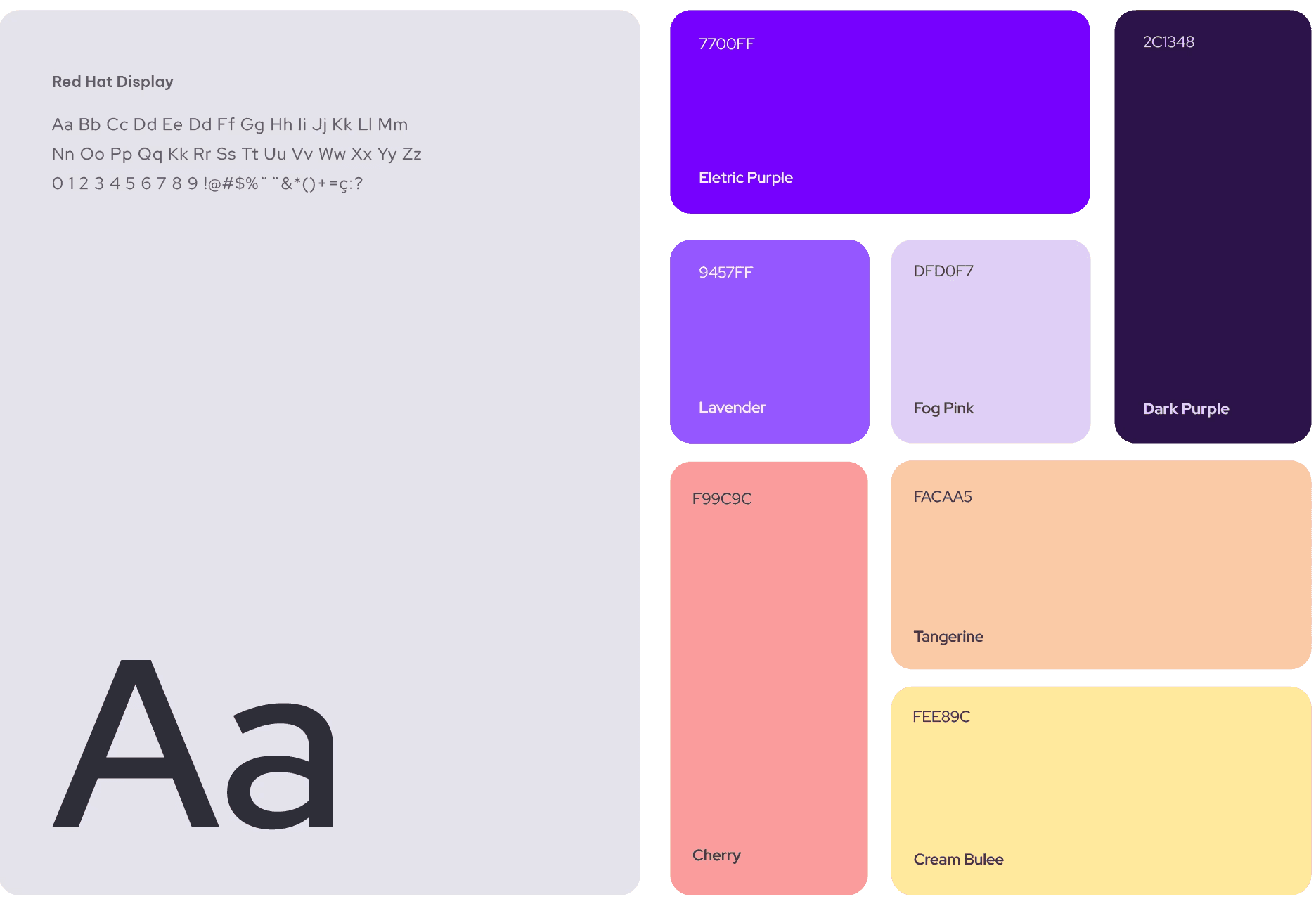 Paleta de cores