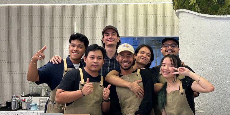 The Flint Café & Roastery team at The Curve