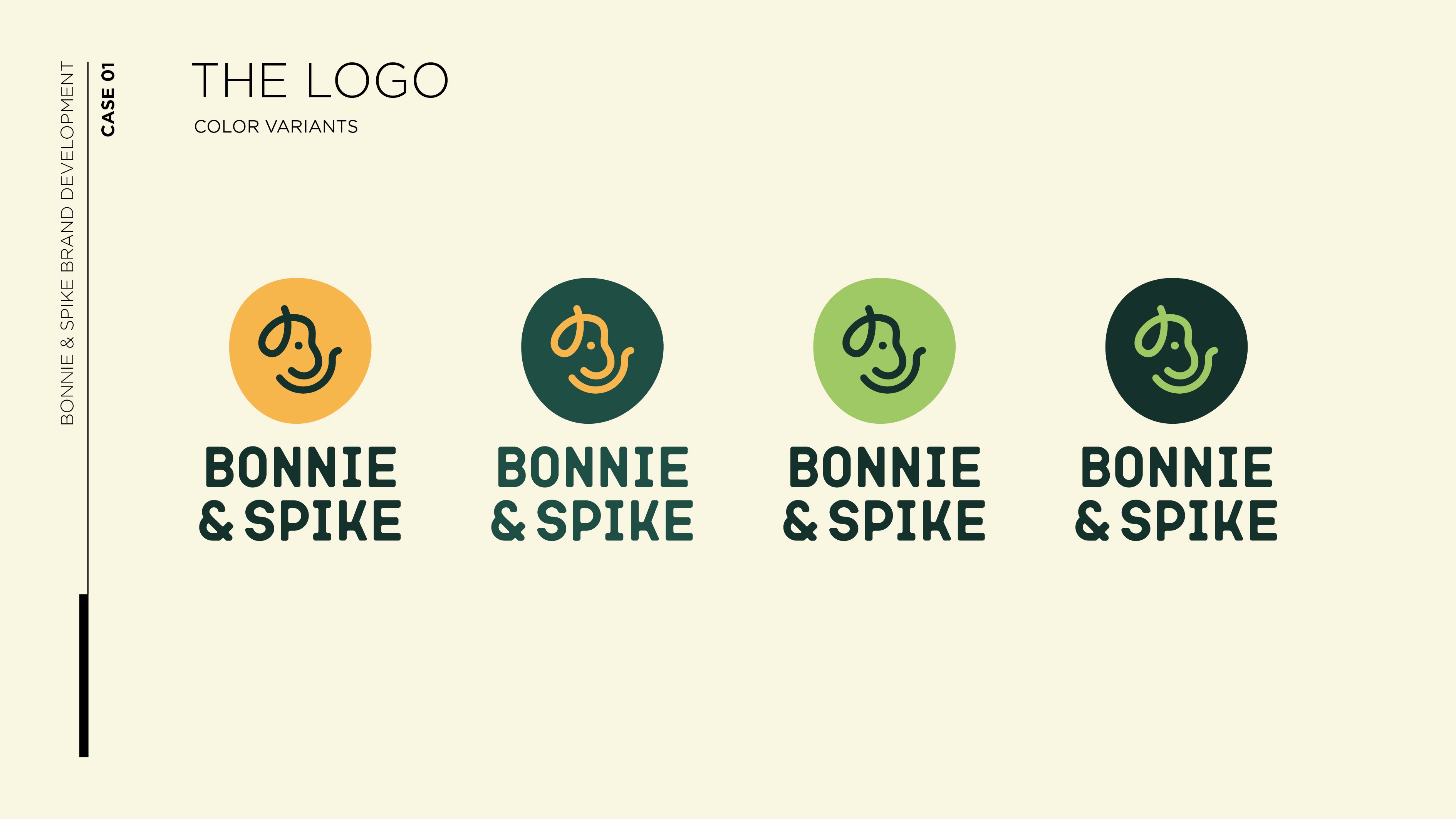 Logo Design für Bonnie & Spike – markantes, modernes Markenzeichen mit klarer Typografie und eigenständigem Charakter