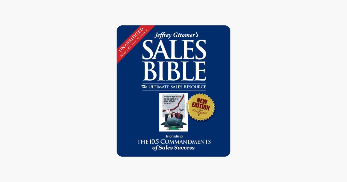 The Sales Bible by Jeffrey Gitomer