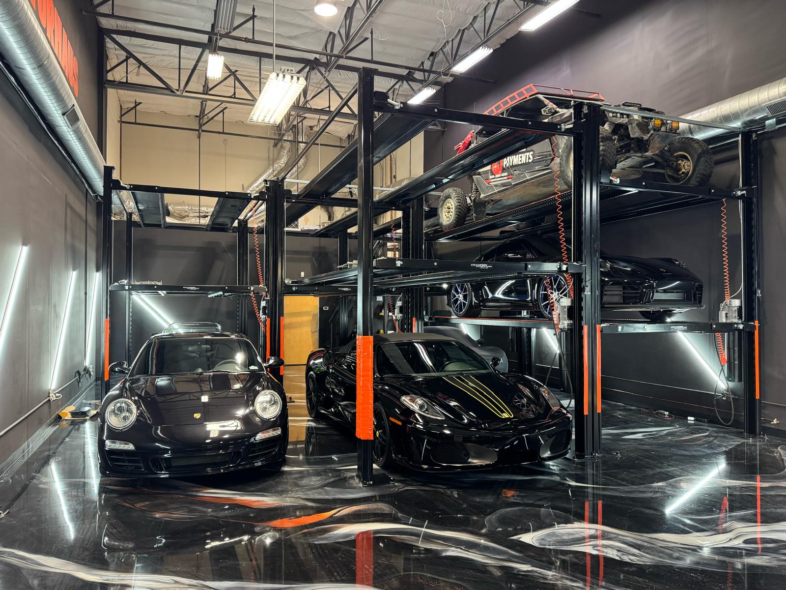 Dynamic picture of a cyclist riding downhill