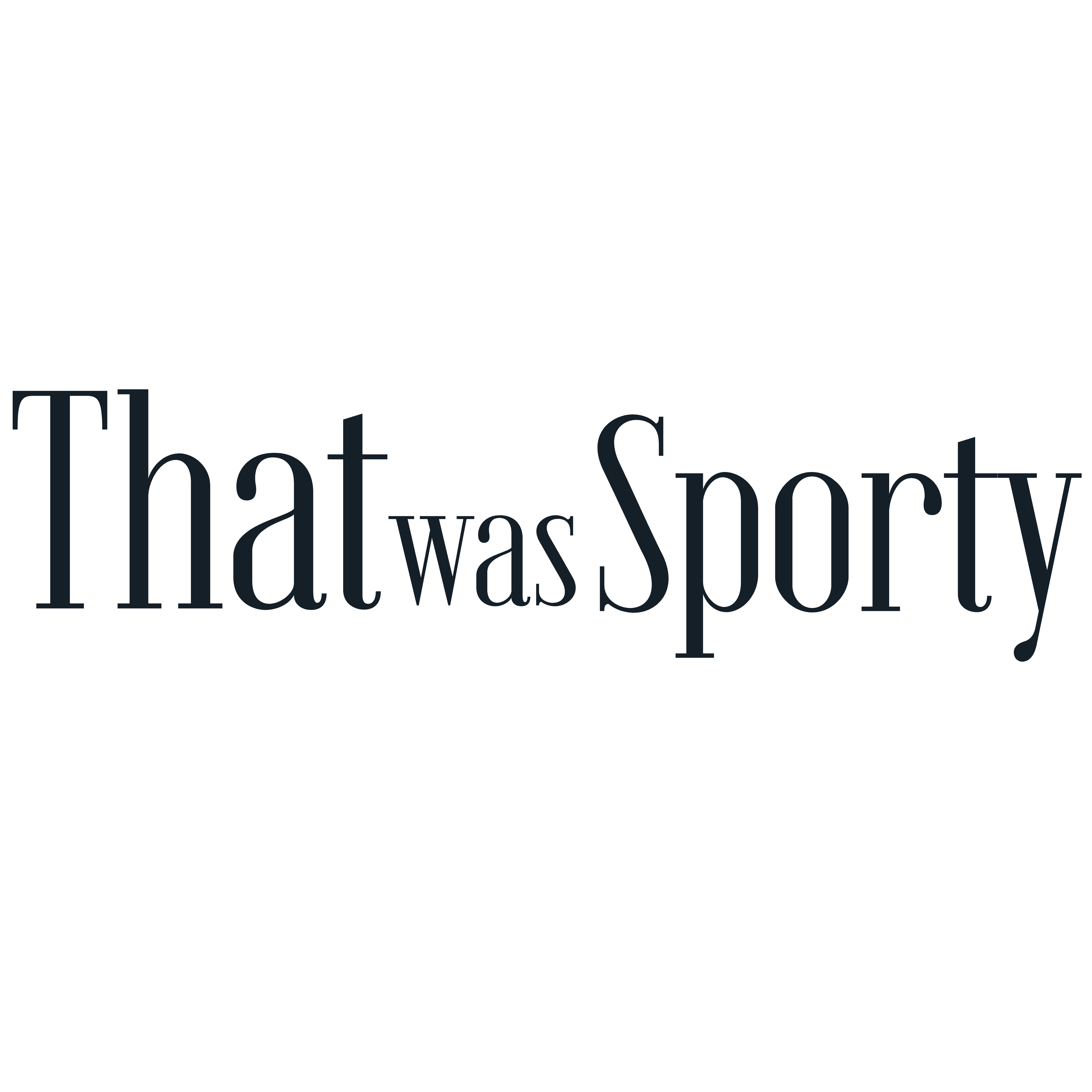 That was sporty