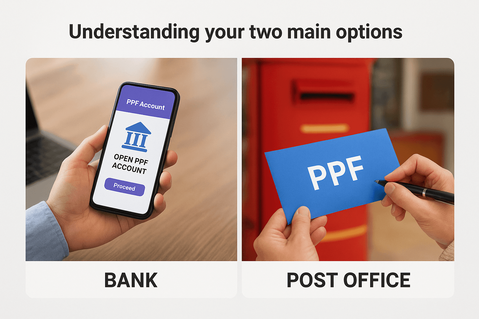 Understanding your two main options