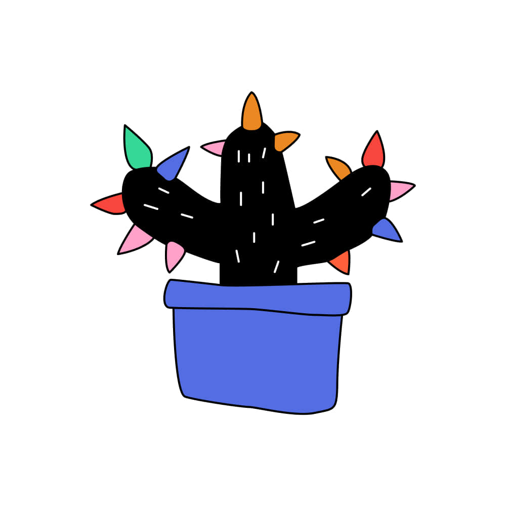 Colorful Cactus #0x1Rs