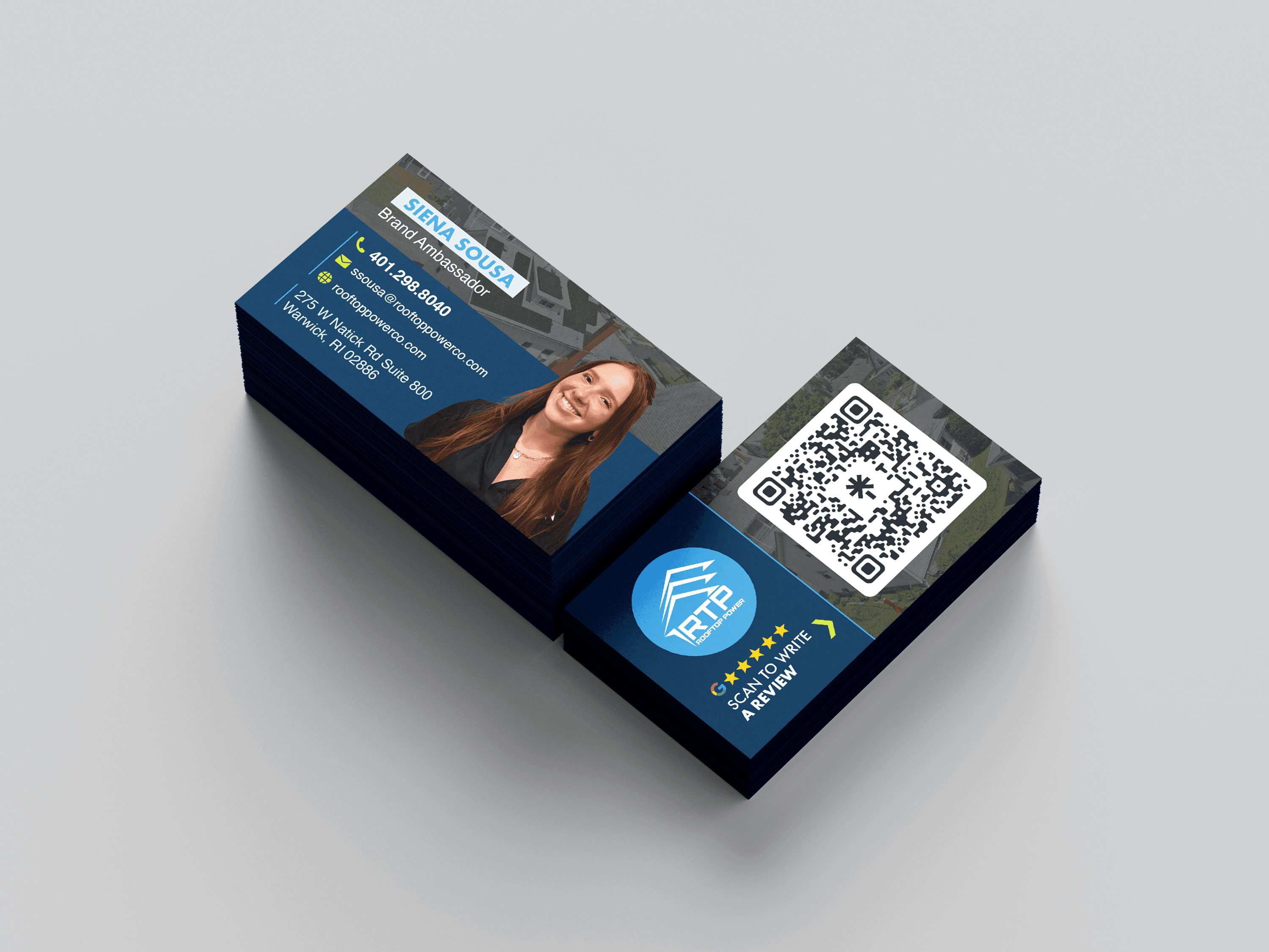 Rooftop Power Business Cards