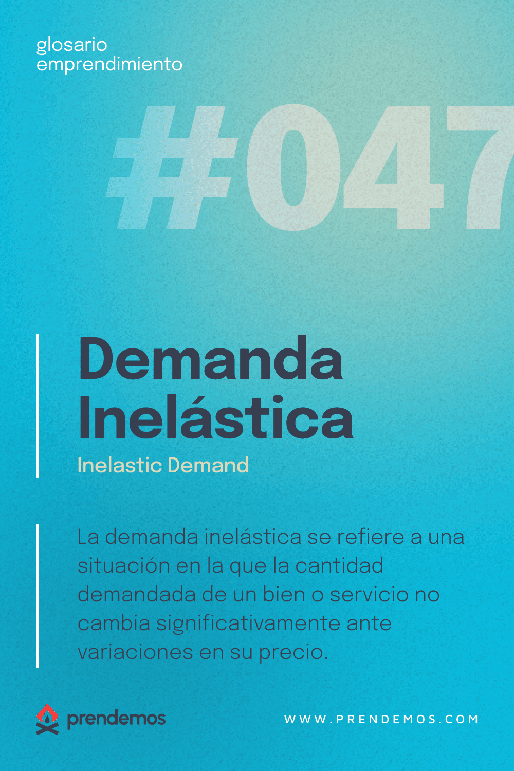 Qué es la Demanda Inelástica