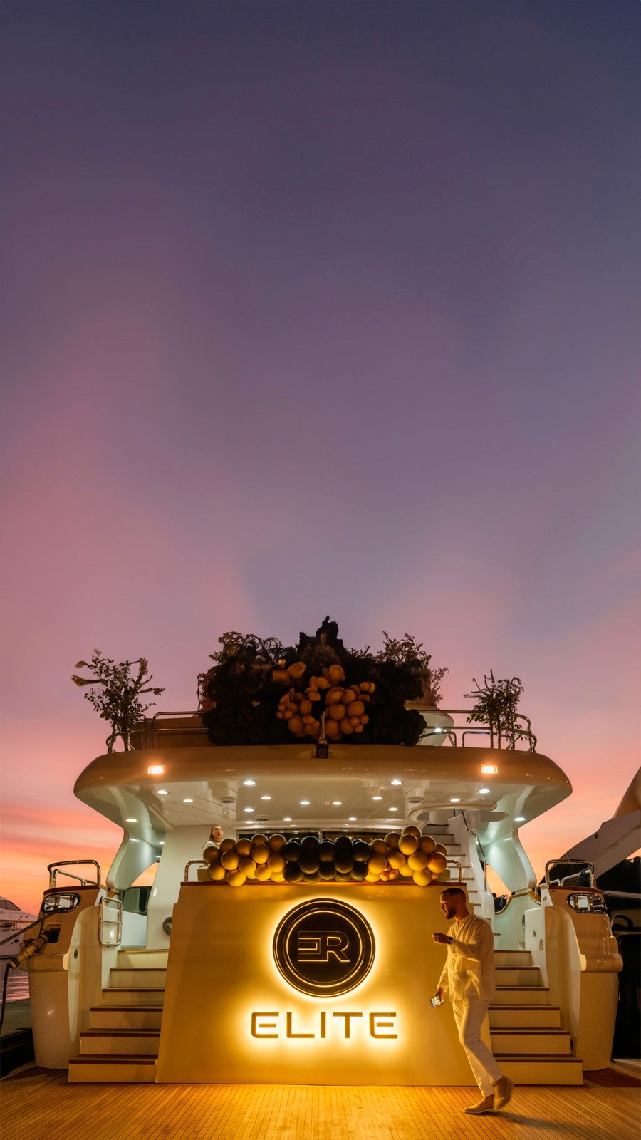aerial photography of white yacht on calm waters