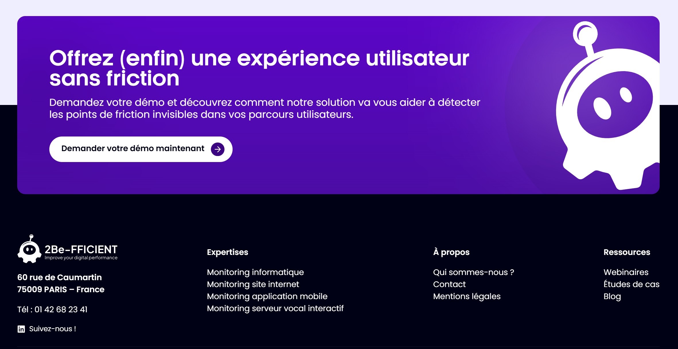 section cta site 2be-fficient