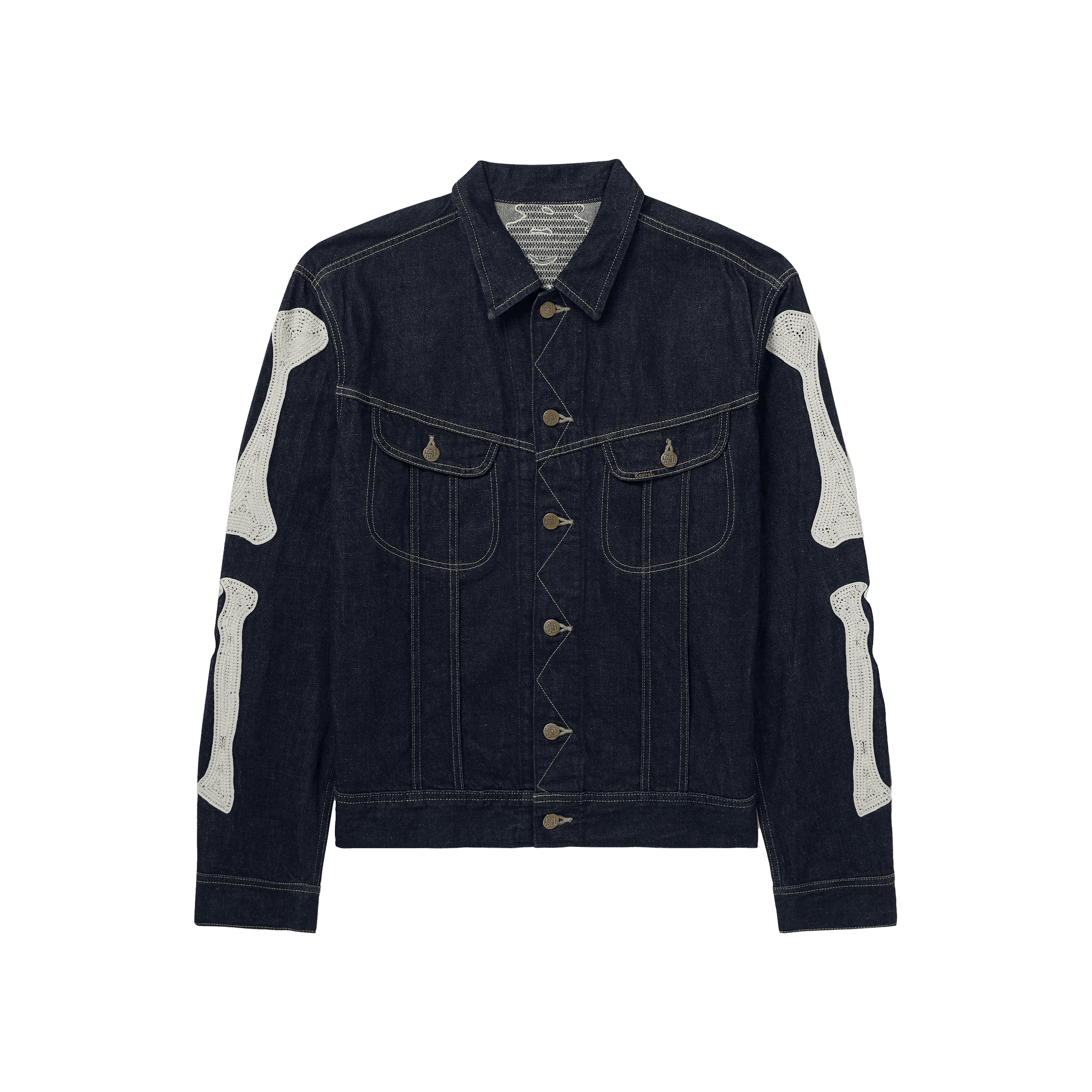 Kapital 11.5oz Denim Mexican Tuxedo Westerner Jacket