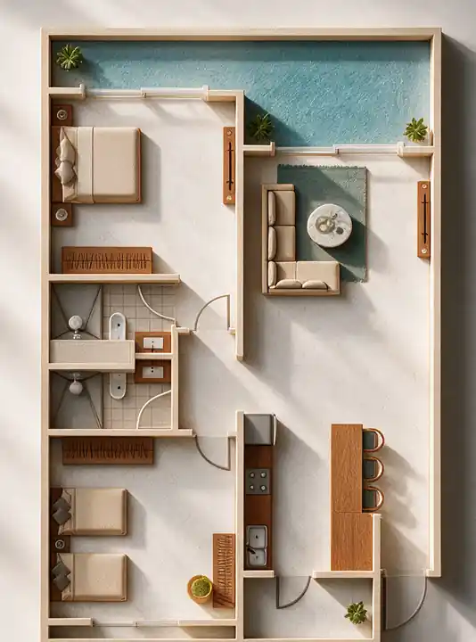 Floor plan D1