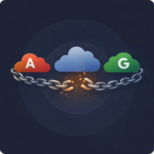 Illustration showing team members connected in real time.