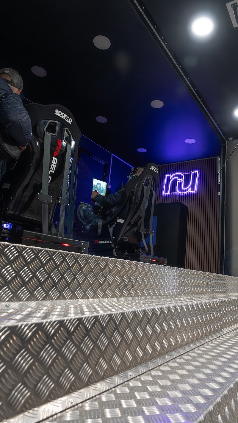 RUSH Experience Dynamic Racing Simulator - Racing Simulator Rentals - Luxembourg, Belgium, France