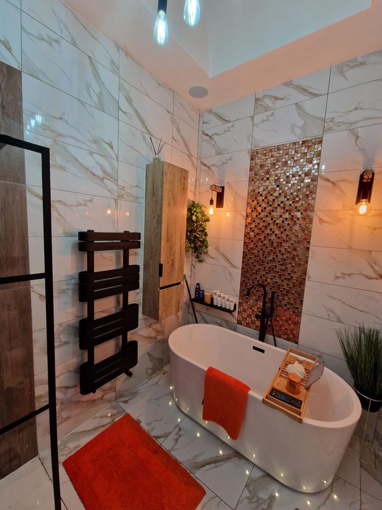 Image of a bathroom renovation.