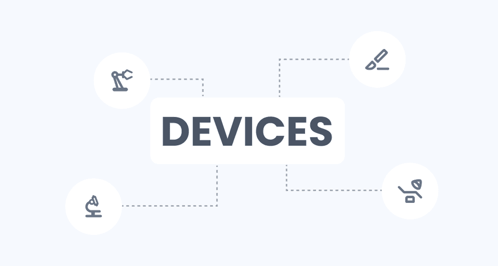 Devices icon graph