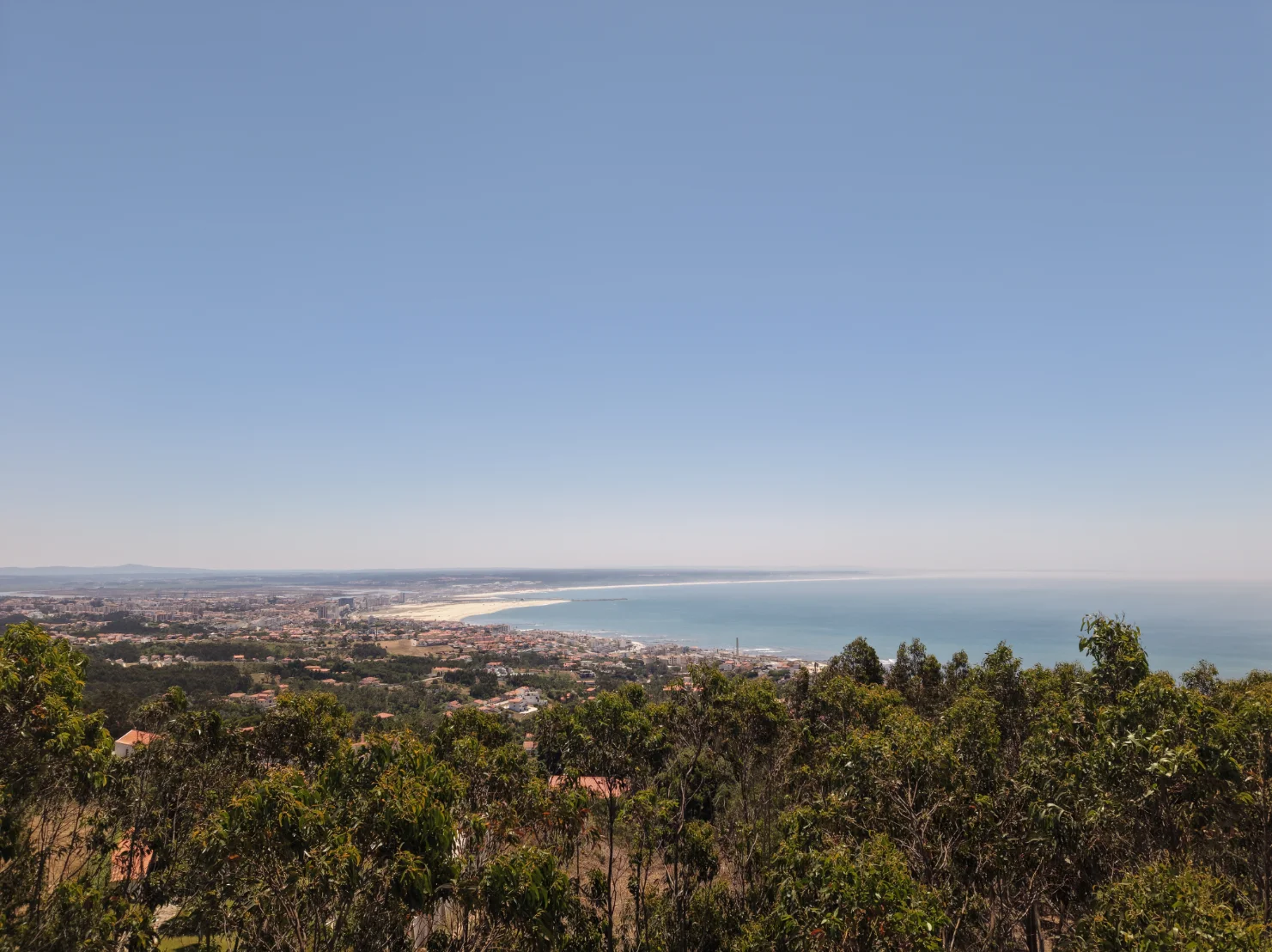 view on the coast of portugal