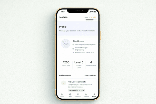 Glidex Phone UI