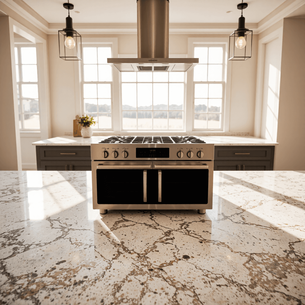 product photography of kitchen appliances and countertop decor