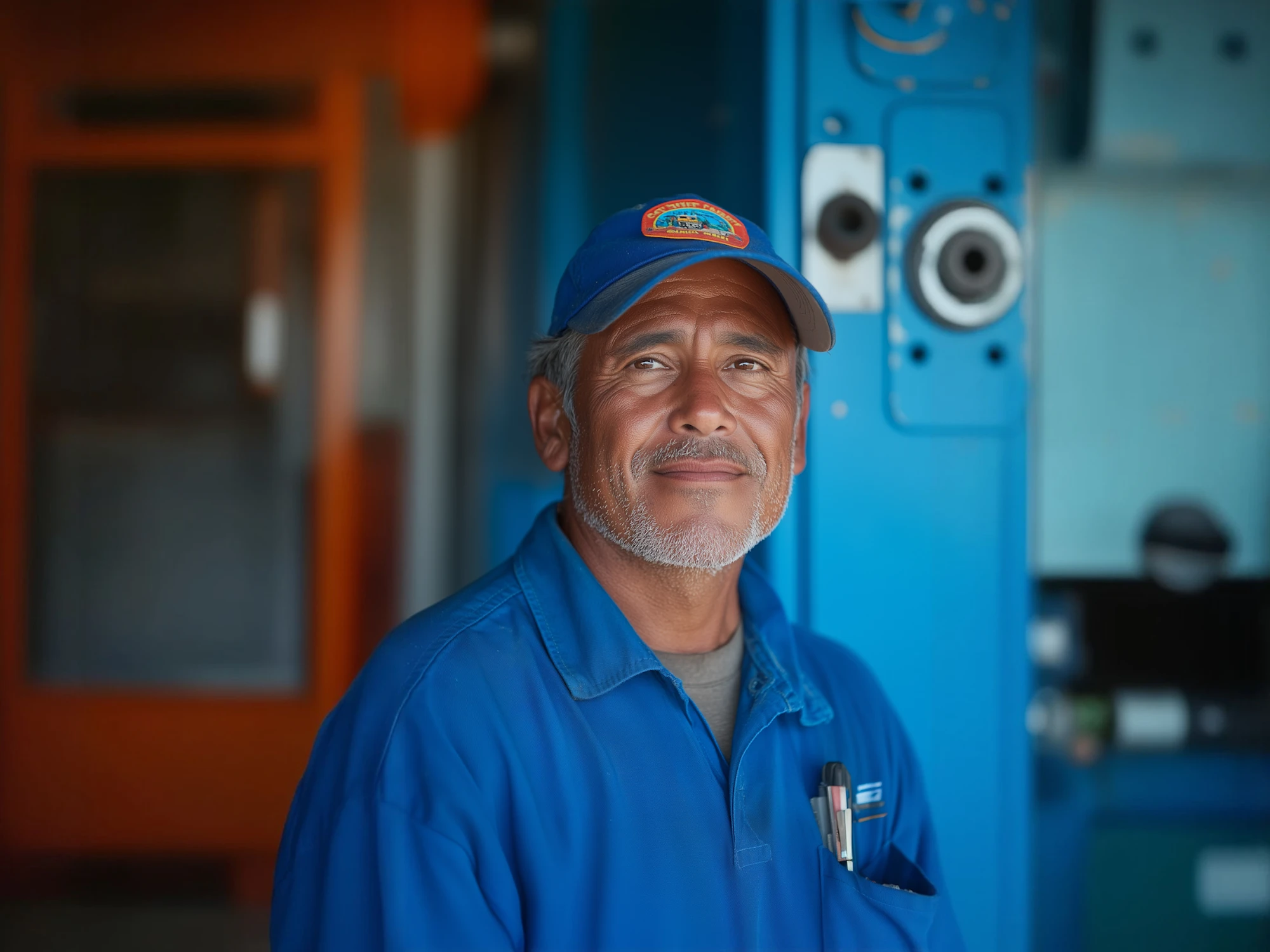 Joe Bennett, owner of Bennett Auto Repair, at his shop